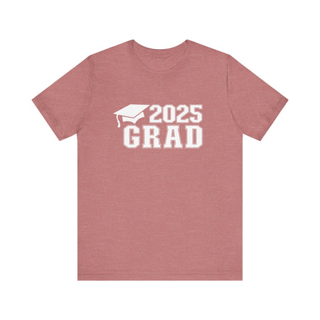 2025 Grad Short Sleeve Tee, Graduation Shirt, Unisex Graduation Apparel, College Grad Gift, Future Graduate T-Shirt, Milestone [...] - Digital Product Store