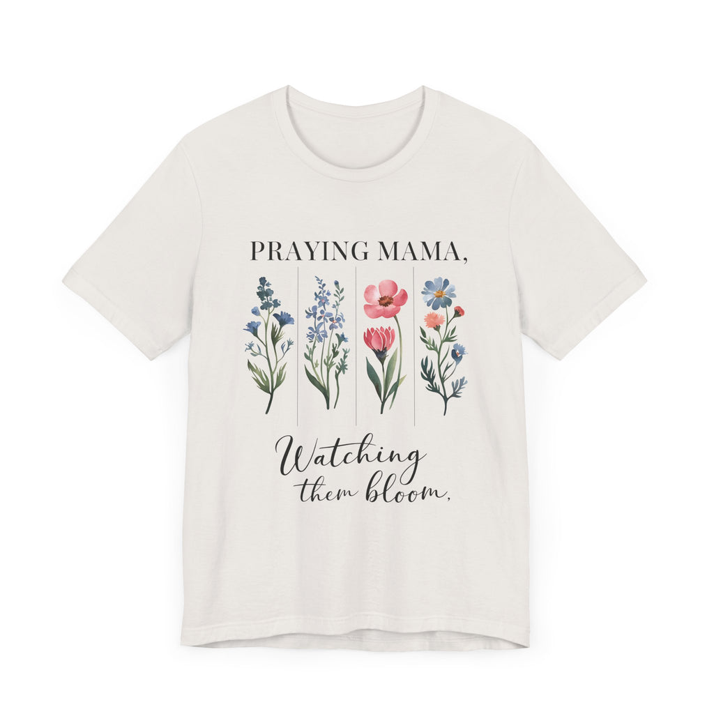 Floral Praying Mama Tee - Unisex Short Sleeve - Digital Product Store