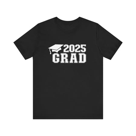 2025 Grad Short Sleeve Tee, Graduation Shirt, Unisex Graduation Apparel, College Grad Gift, Future Graduate T-Shirt, Milestone [...] - Digital Product Store