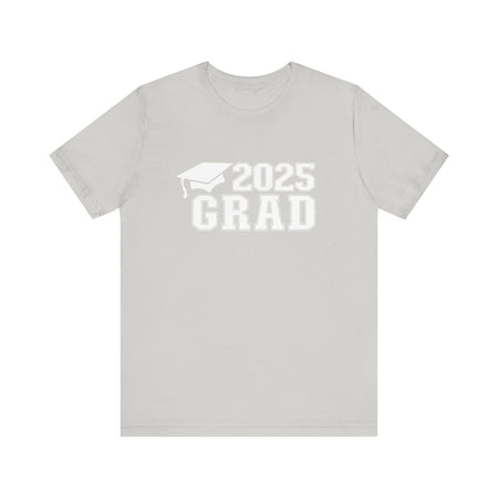 2025 Grad Short Sleeve Tee, Graduation Shirt, Unisex Graduation Apparel, College Grad Gift, Future Graduate T-Shirt, Milestone [...] - Digital Product Store