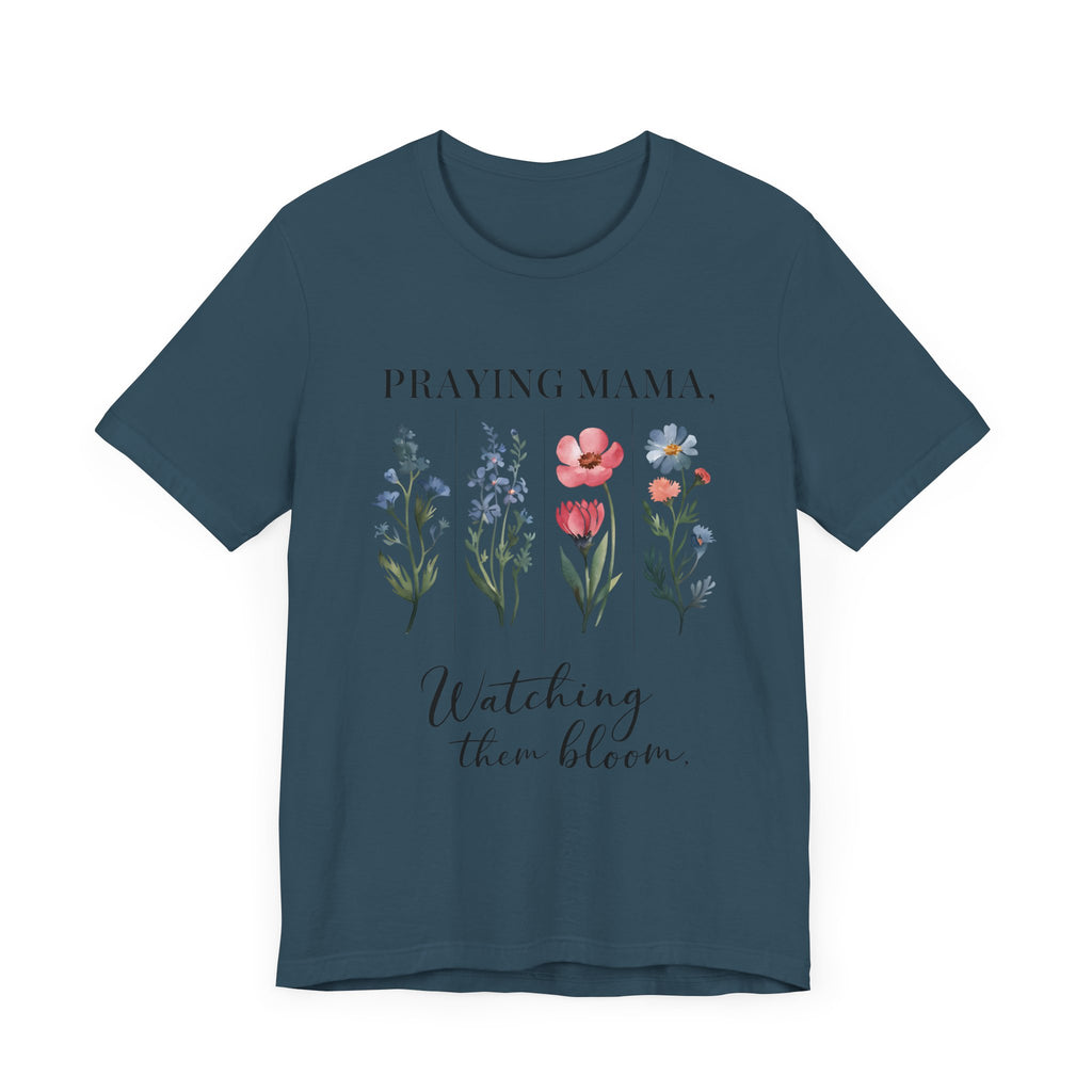 Floral Praying Mama Tee - Unisex Short Sleeve - Digital Product Store