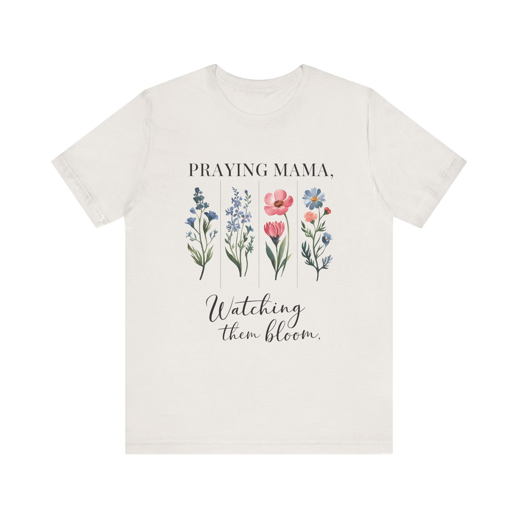 Floral Praying Mama Tee - Unisex Short Sleeve - Digital Product Store