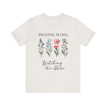 Floral Praying Mama Tee - Unisex Short Sleeve - Digital Product Store