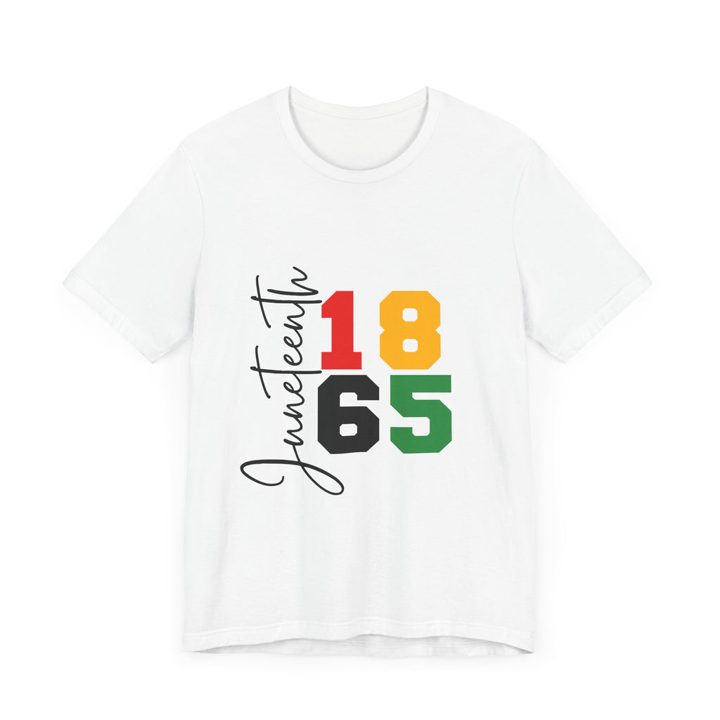 Juneteenth Short Sleeve Tee - Celebrate Freedom 1865 - Digital Product Store