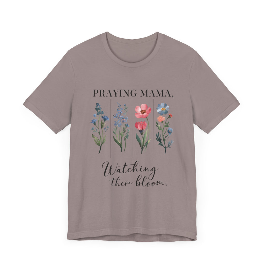 Floral Praying Mama Tee - Unisex Short Sleeve - Digital Product Store