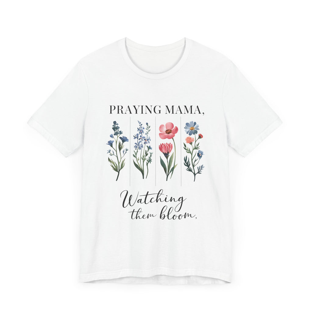 Floral Praying Mama Tee - Unisex Short Sleeve - Digital Product Store
