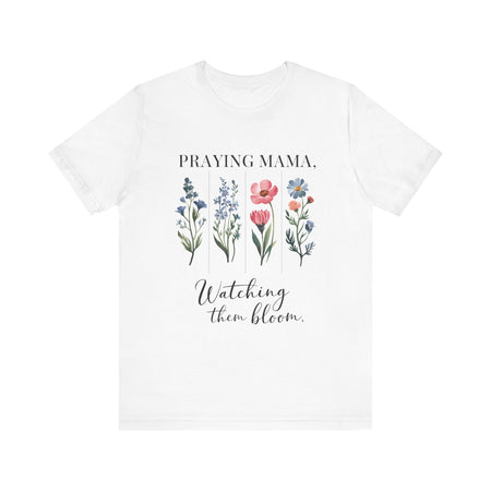 Floral Praying Mama Tee - Unisex Short Sleeve - Digital Product Store