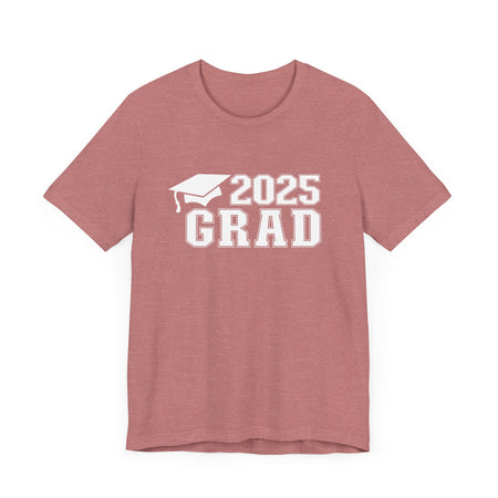 2025 Grad Short Sleeve Tee, Graduation Shirt, Unisex Graduation Apparel, College Grad Gift, Future Graduate T-Shirt, Milestone [...] - Digital Product Store