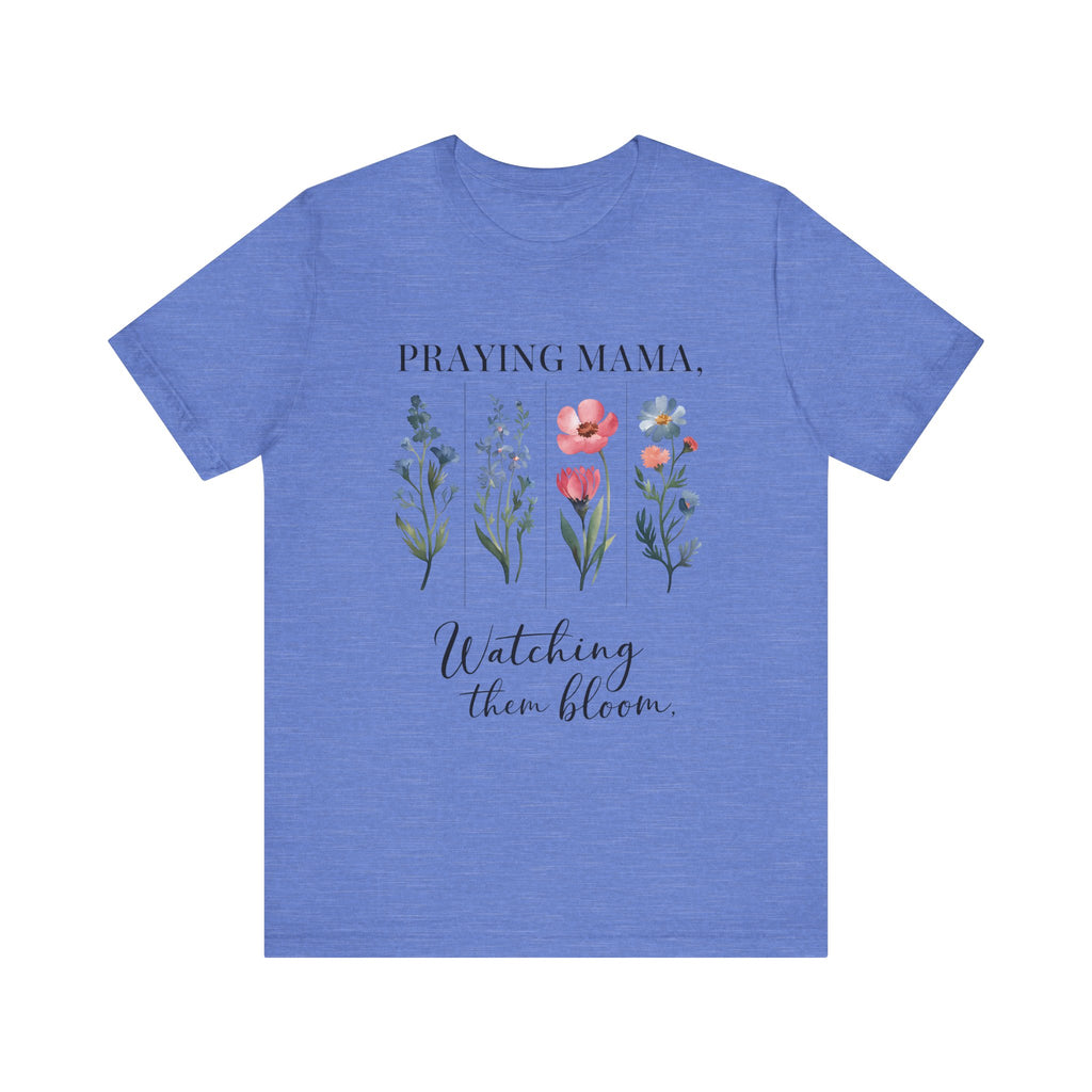 Floral Praying Mama Tee - Unisex Short Sleeve - Digital Product Store