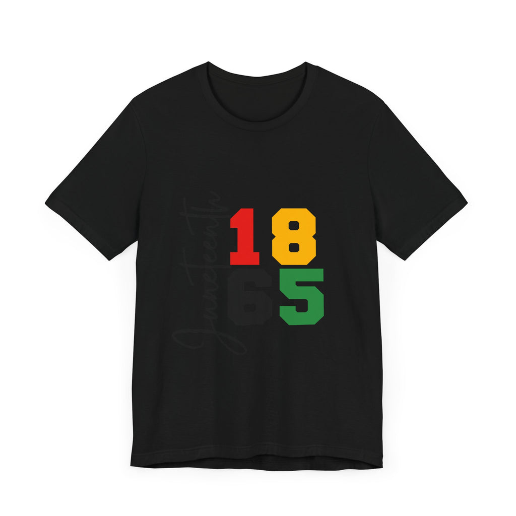 Juneteenth Short Sleeve Tee - Celebrate Freedom 1865 - Digital Product Store