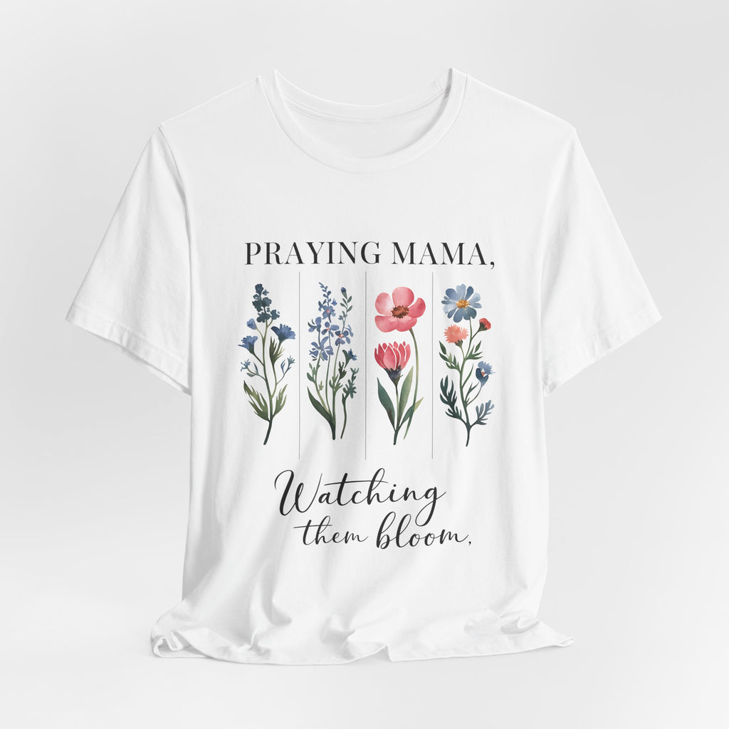 Floral Praying Mama Tee - Unisex Short Sleeve - Digital Product Store