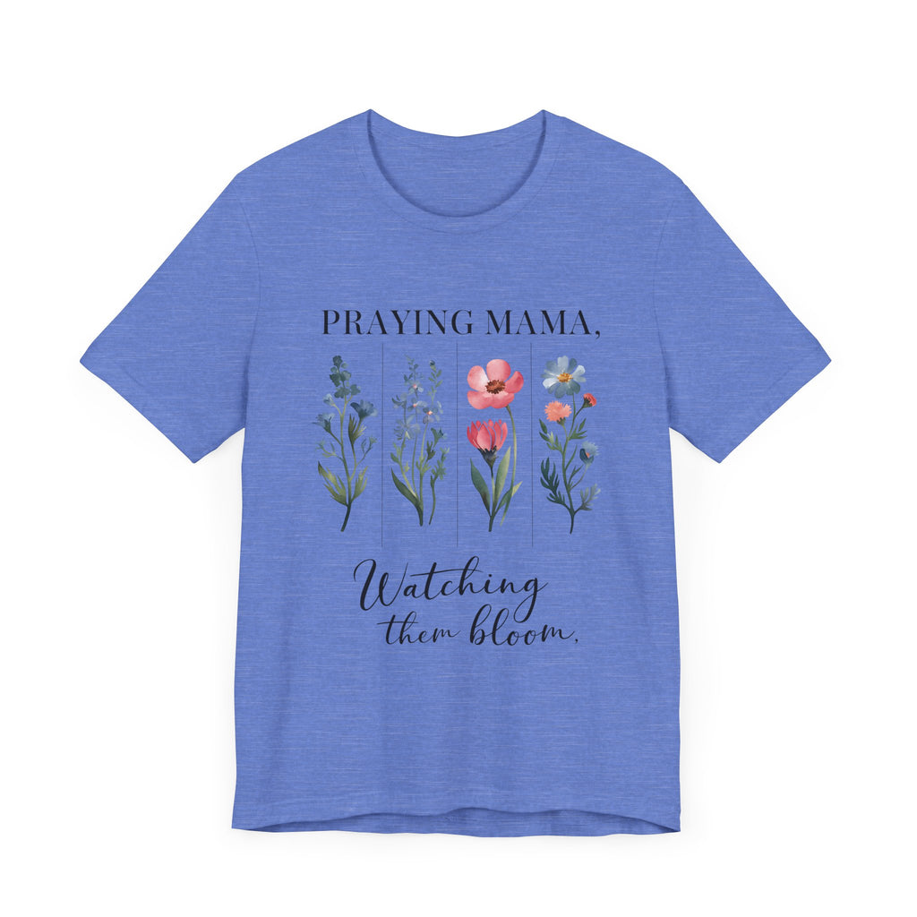 Floral Praying Mama Tee - Unisex Short Sleeve - Digital Product Store