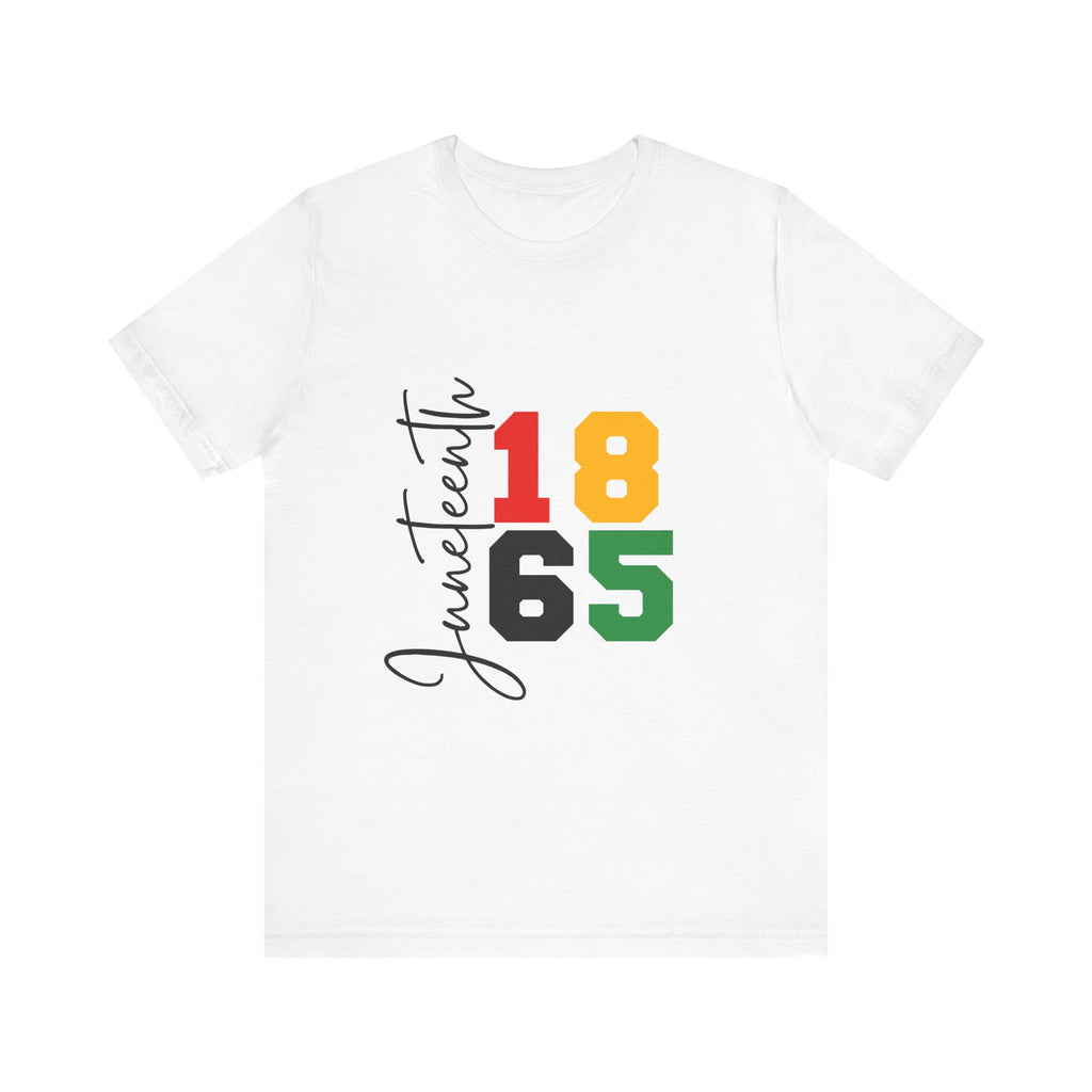 Juneteenth Short Sleeve Tee - Celebrate Freedom 1865 - Digital Product Store