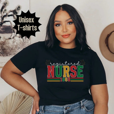 Juneteenth Tshirt for Registered Nurse - Digital Product Store