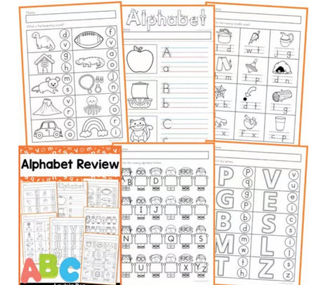 ABC Worksheet - Digital Product Store
