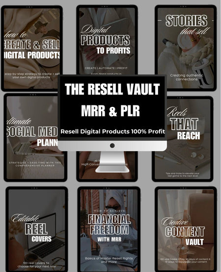Resell Vault - Digital Product Store