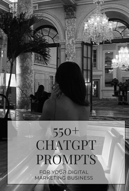 550 Chat Gpt Prompts - Digital Product Store