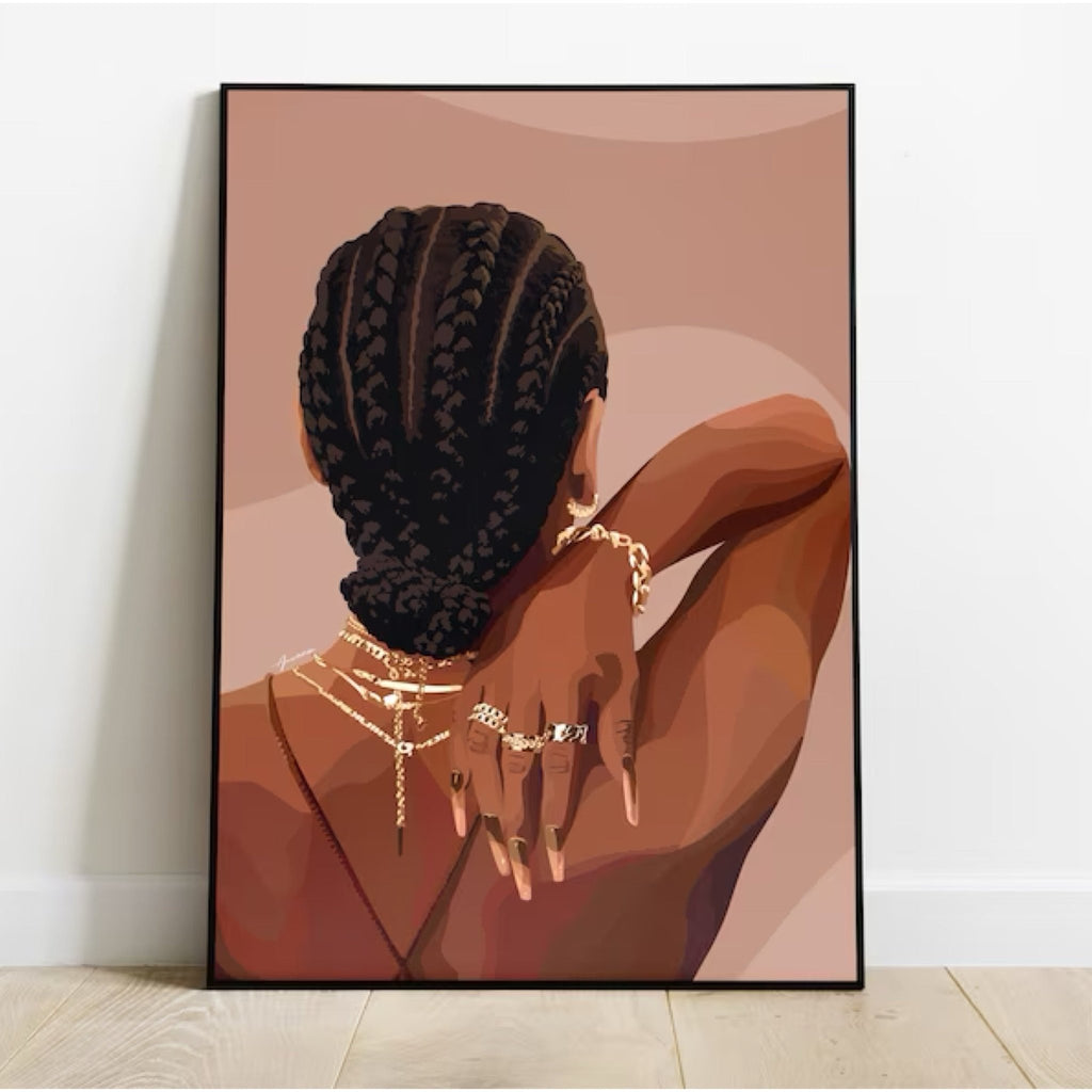 Printable Black Art - Digital Product Store